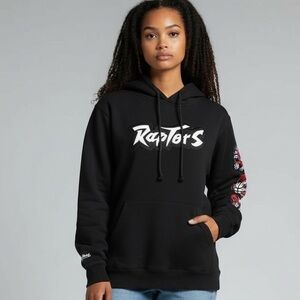 Vintage Mitchell & Ness Toronto Raptors Hoodie